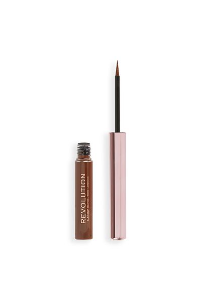 MAKEUP REVOLUTION Revolution Super Flick Liquid Eyeliner - Brown