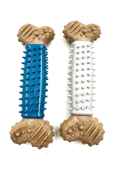 Tasma Market Teether Anti-Tartar Set of 2 XL Bone Dog Toys