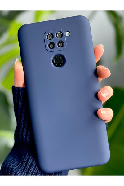Go Aksesuar حافظة سيليكون مرنة متوافقة مع هاتف Redmi Note 9