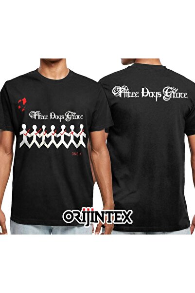 orijintex Ανδρικό μπλουζάκι Three Days Grace Black