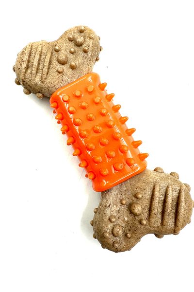 Tasma Market Durable Bone Dog Toy - Sturdy m