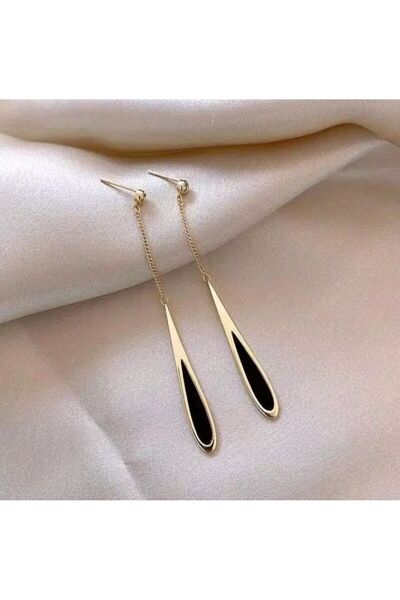 Dgt Luxury Su Damlası, Gözyaşı Küpe-Kulak İğnesi Paslanmaz Çelik