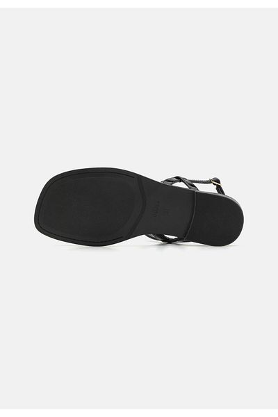 Guess Sandale Flip Flop pentru femei Rainey4 Black Logo