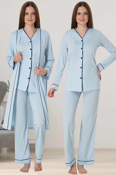 by İGP Set pijama de maternitate cu halat