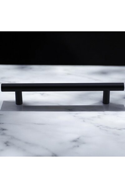 Badem10 (10 bucăți) Mia Mojan 96 mm Mobilier din metal negru mat Sertar de bucătărie Dulap dulap Mâner Mâner