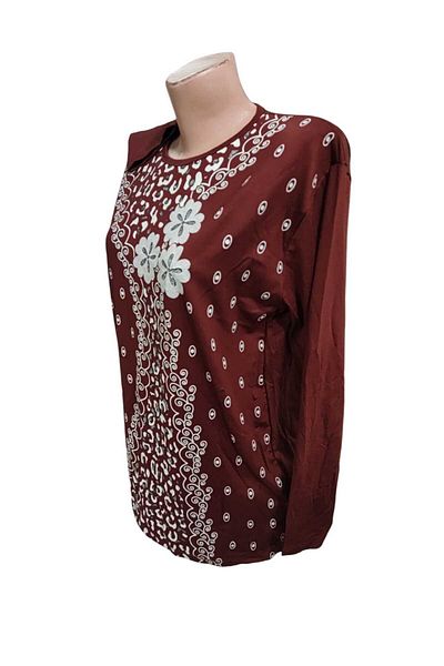 Sel Giyim Mother's Day New Season Women's Large Size Crew Neck Printed Mother Combed Cotton