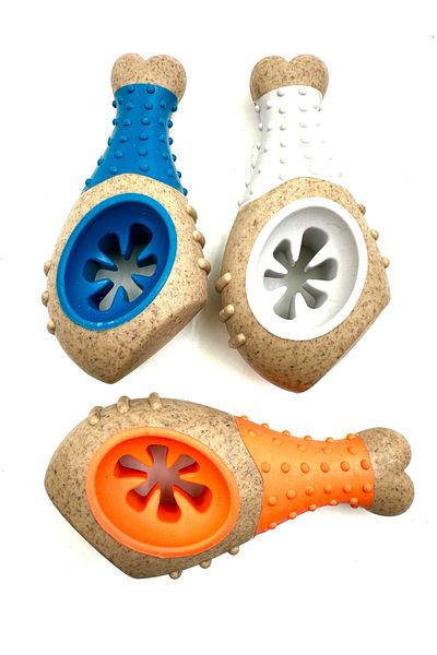 Tasma Market Durable Chicken Leg - Set of 3 XL Dog Bite Toys