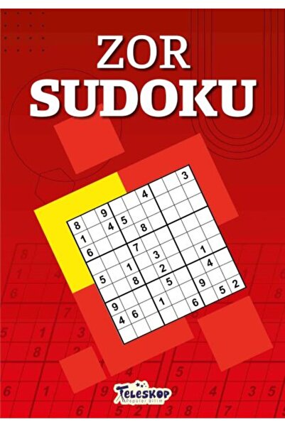 Timaş Yayınları Zor Sudoku