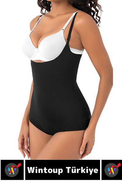 Wintoup Nicio urmă Nevident Anti-alunecare Fermitate Lifting Sculpting CORSET CU TĂIAT LA LASER Sub bust