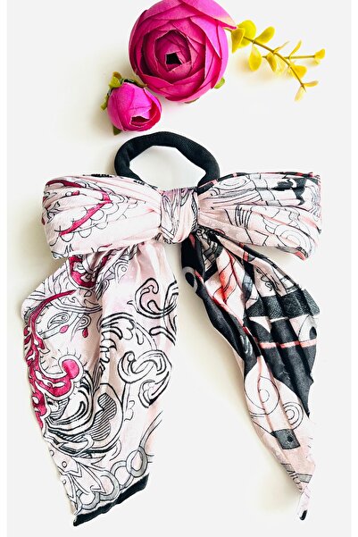 BERG ATELIER Атласний бант ретро-гумова пряжка