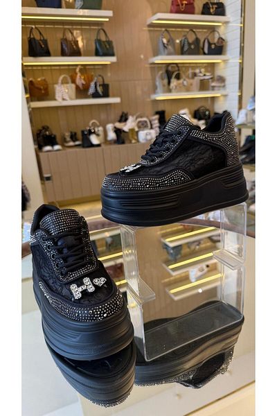 KRISTE BELL Imported High Sole Lace Model Women's Sports Shoes