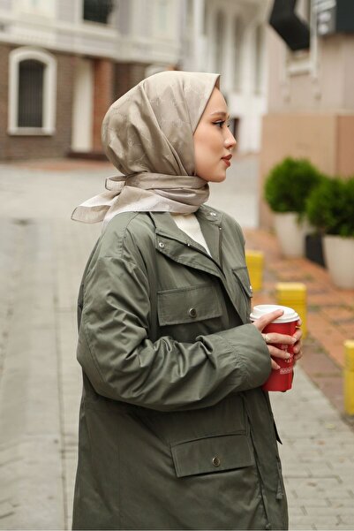 Hint İpek Hint ipek MONOGRAM eşarp