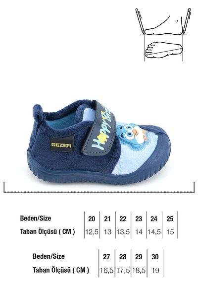 GEZER 03367 Boy's Daily Slippers Shoes