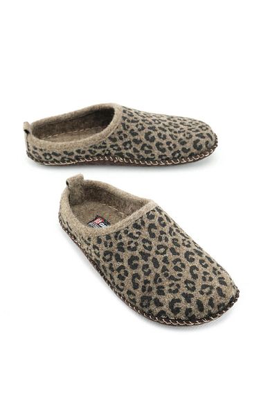 GEZER 15525 Women's Felt Fabric Silent Sole Home-Carpet Slippers
