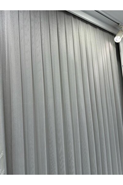 beatiful Tulle Curtain 1/3 Folded Pleated Pipe Pleated Gray Color Heavy Weight New Season