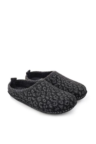 GEZER 15525 Women's Felt Fabric Silent Sole Home-Carpet Slippers
