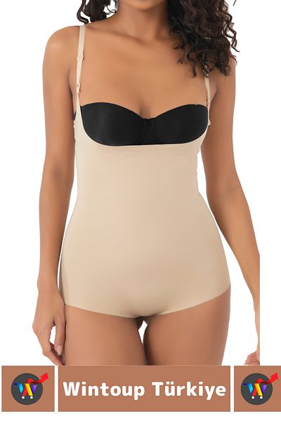 Wintoup Trace No-Show Non-Slip Firming Firming Firming Shaping LASER CUT Underbust Body Corset