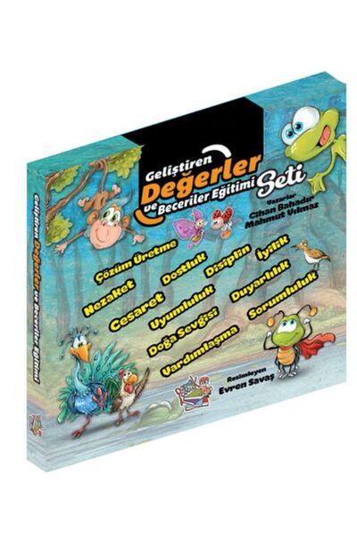Karma Kitaplar مجموعة أدوات تدريب القيم والمهارات (11 كتابًا)