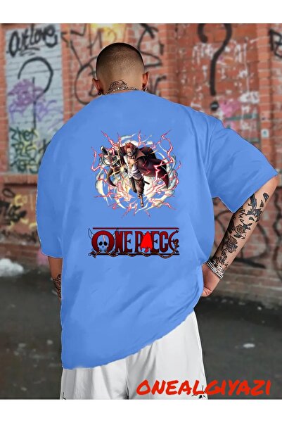 H&GHAMLEGİYİM Tricou oversize cu imprimeu pe spate One Piece Ace