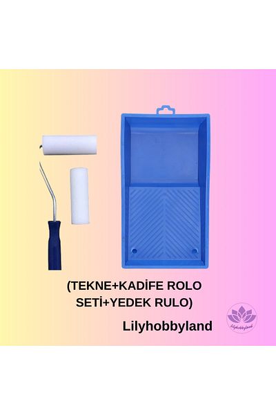 LİLYHOBBYLAND Wooden Painting Kit and Bone