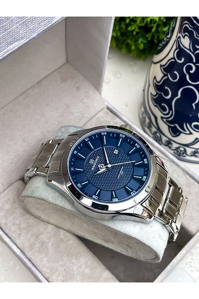 Naviforce New Season Steel Cord Men's Wristwatch Bracelet with Gift Father's Day Gift