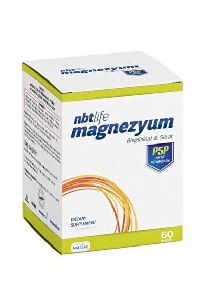 Nbt İlaç Nbtlıfe Magnezyum 60 Kapsül