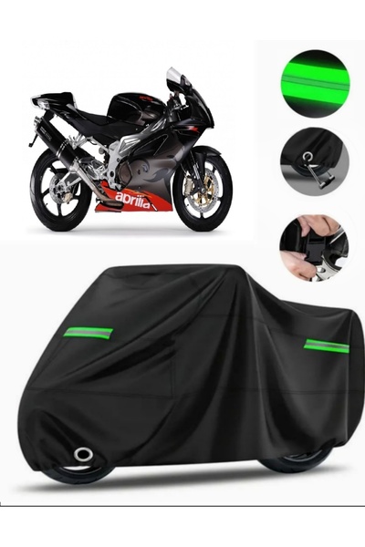MotoEN Aprilia Rsv Mille Compatible Motorcycle Tarpaulin Premium (Lock Compat...