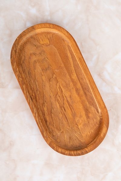 Dolkin Home Natural Wood Board Stand - 21 cm X 10.5 cm