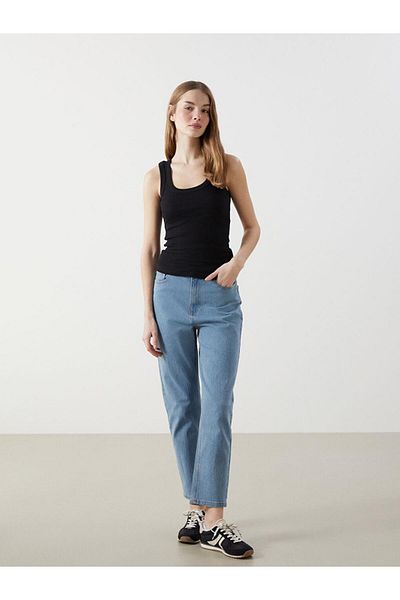 LC Waikiki Γυναικείο εσώρουχο με υφή XSIDE U-Neck