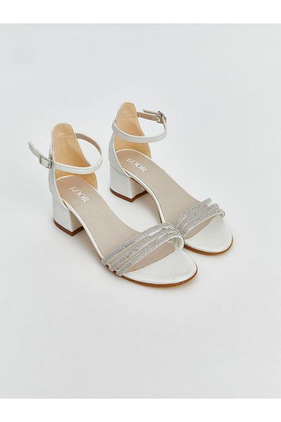 LC Waikiki Stone Detailed Heeled Girls' Shoes