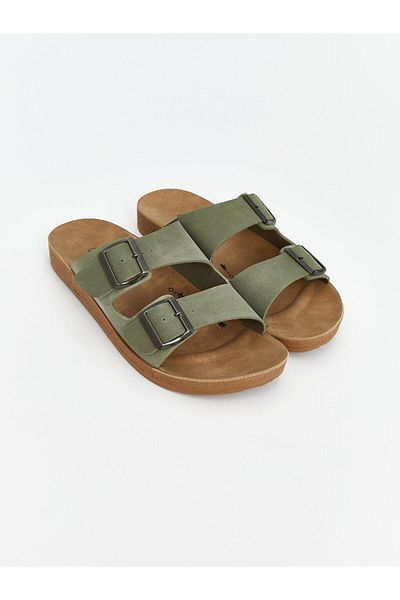 LC Waikiki Ανδρικές παντόφλες διπλής ζώνης LCW STEPS