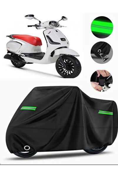 MotoEN Rks Dark Blue 50 متوافق مع القماش المشمع للدراجات النارية Premium (متو...