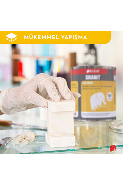 Elkay Granit Mermer Ve Taş Yapıştırıcı Beyaz 1200 gr