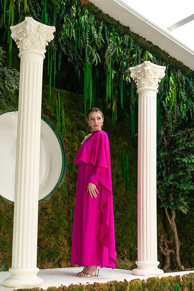 YAFA CLOTHING & ACCESSORIES Fusion Bolero Jumpsuit