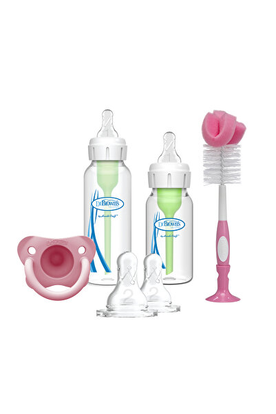 Dr.Brown's Dar Ağız Pembe Yeni Doğan Seti
