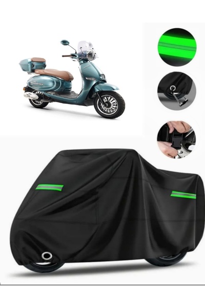 MotoEN غطاء دراجة نارية متوافق مع Kuba Brilliant 125 Pro Premium (متوافق مع ا...