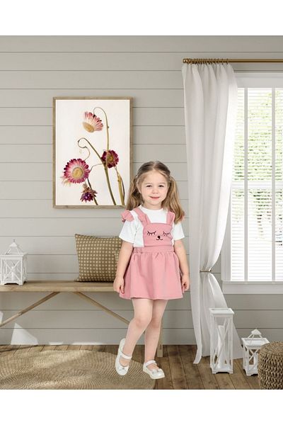 ARBİ kids Rochie salopeta imprimata fetita rochie de sarbatoare varsta mica