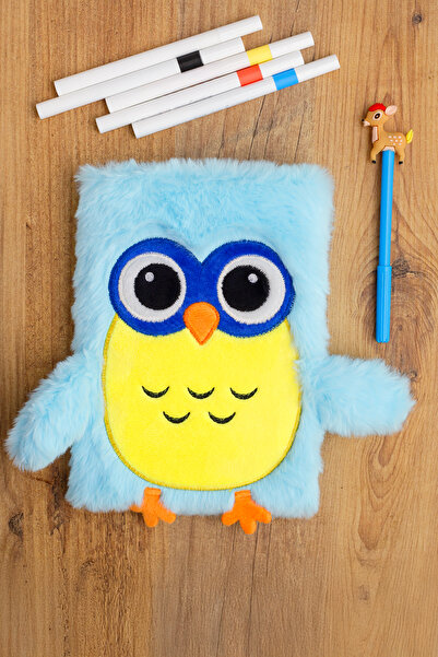 Bambus Home Peluş Hatıra Günlük Anı Defteri Krop Notebook Seri