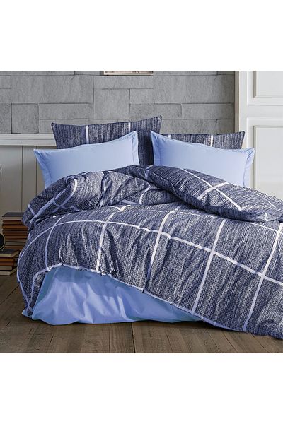 Keep London Set cuvertură de pilota unică din seria Home-Albastru