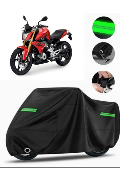 MotoEN غطاء دراجة نارية متوافق مع Bmw G 310 R Premium (متوافق مع القفل) - أسو...