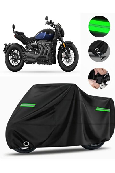 MotoEN Triumph Rocket 3 GT متوافق مع القماش المشمع للدراجات النارية Premium (...