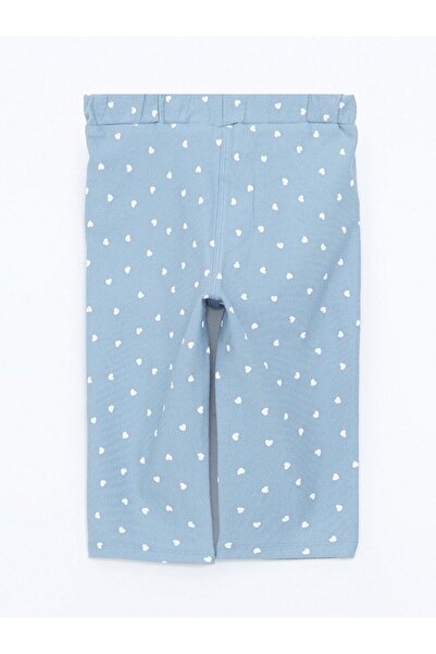 LC Waikiki Colanți pentru fete cu imprimeu LCW Kids cu talie elastică