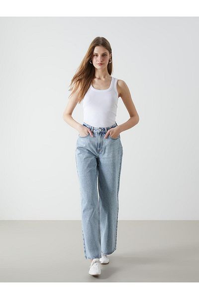 LC Waikiki Γυναικείο εσώρουχο με υφή XSIDE U-Neck