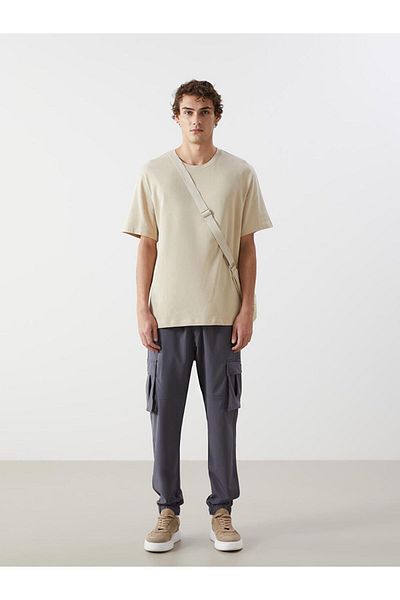 LC Waikiki Ανδρικό T-Shirt XSIDE Crew Neck χτενισμένο βαμβακερό