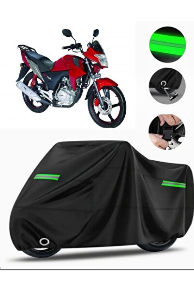 MotoEN Bisan Tornado Fkt 150 Compatible Motorcycle Tarpaulin Premium (Lock Co...