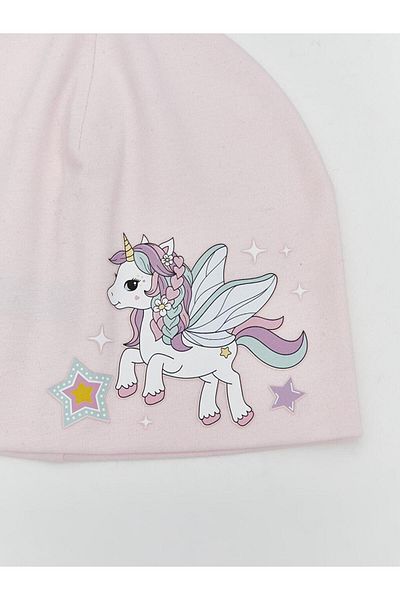 LC Waikiki Lcw Accessories Printed Girl's Beret