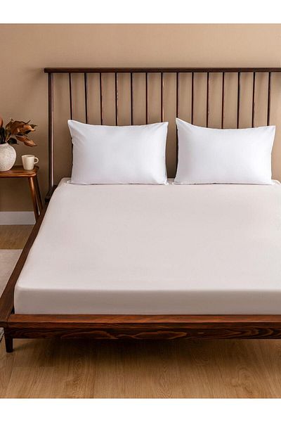 LC Waikiki Lcw Home Double Elastic King Size Bed Sheet 180X200X30