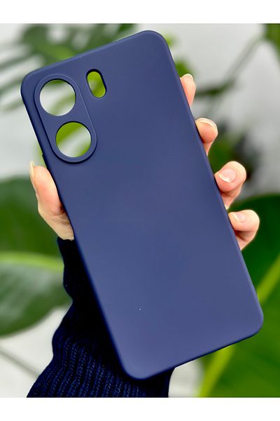 Go Aksesuar حافظة سيليكون مرنة متوافقة مع هاتف Redmi 13C