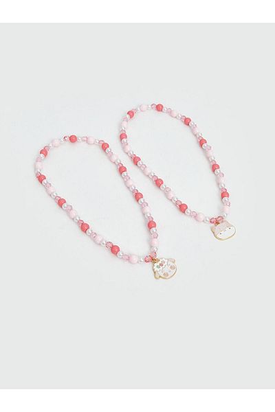 LC Waikiki Lcw Accessories Mixed Stone Girl's Necklace 2 Pieces