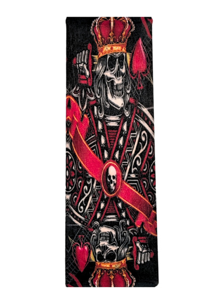 Shuttle Park Unisex Kral Dövme Desenli Kolluk Mekan Bisiklet Sürüş ve Güneş K...